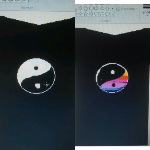MatchGymplus's tweet photo. Welk logo vinden jullie mooier voor shirts? Links of rechts? (Even een snelle schets dit) http://t.co/VbCj26VNDM