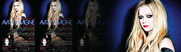 dr_tix's tweet photo. .@AvrilLavigne Asia Tour! 12 maret 2014, Istora Senayan. Dapatkan tiketnya dari sekarang di http://t.co/YU39Dfsrai! http://t.co/wRWjN56EpZ