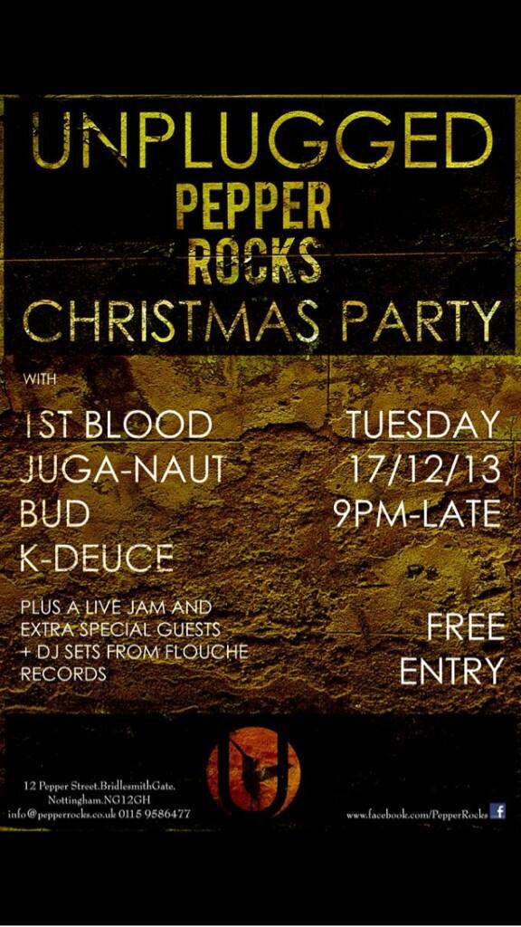 This is our last music event of 2013! Not one to miss!