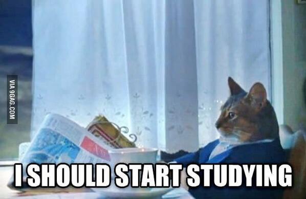 9GAG's tweet photo. What every college/university student is thinking right now. #exam http://t.co/k8Gjai3ZAw