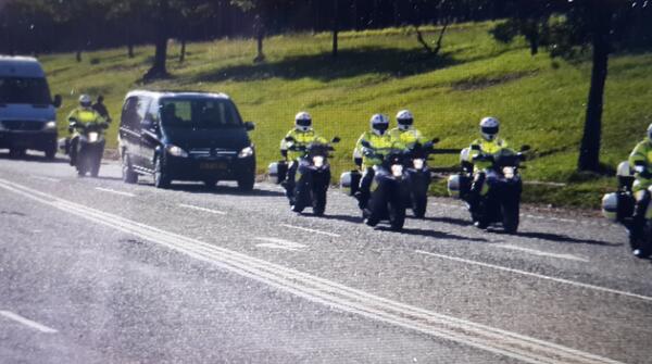 _bcroft's tweet image. #MandelaUnie convoy has left the military base to fetch Madiba's casket from the Union Buildings