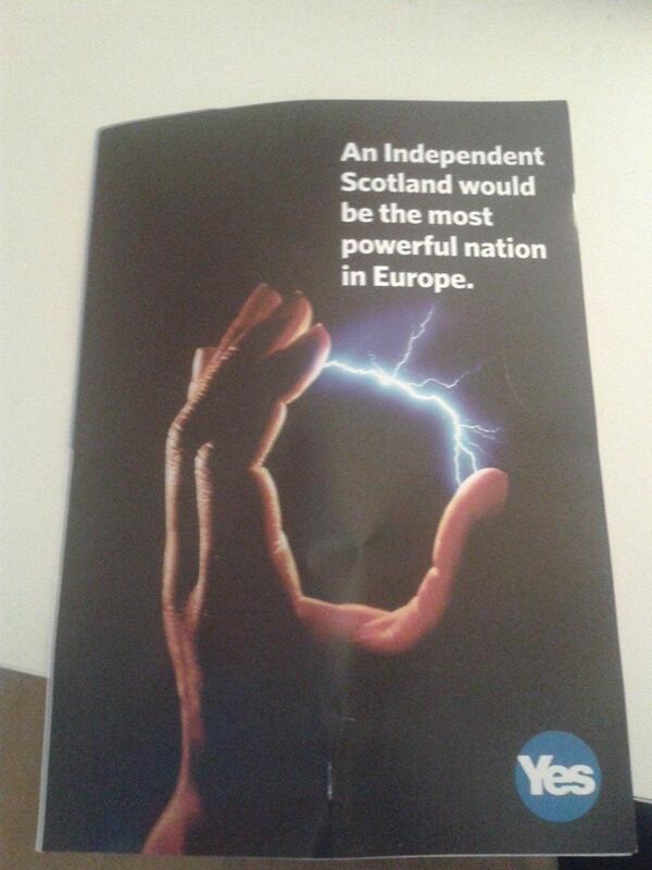 IWWI_'s tweet photo. I we were independent we would all develop telekinetic abilities. #voteyes #indyref http://t.co/t0nSEnyHPE