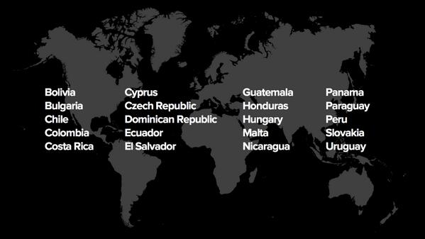 We've announced that Spotify will be released in 20 new markets over the next 24 hrs: #FreeYourMusic #OnlyOnSpotify