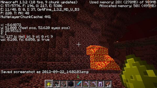 Charlie Waterman Minecraft Fact 4 In The F3 Menu The Nether Is Called Hell Http T Co Vkzr2bel2h
