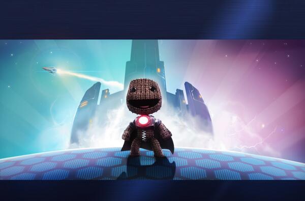 LittleBigPlanet's tweet image. He's a caped creator and his world is in danger...