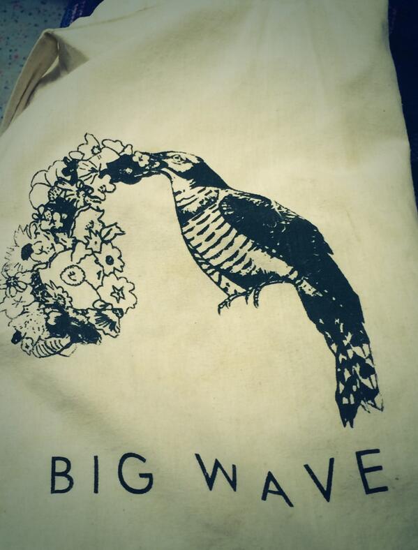 leighecclestone's tweet photo. Off to Rough Trade for the TOY instore and then to most likely put a few records inside this fine @wearebigwave bag http://t.co/xjkSwv2qmP
