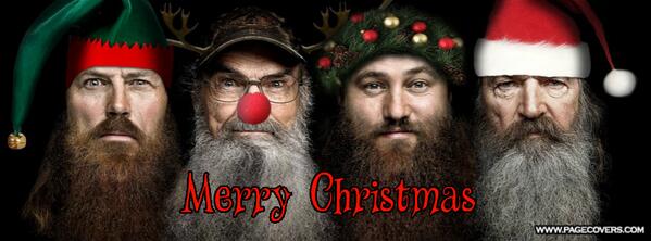 GrooveBank's tweet photo. Christmas w/our favorite bearded camouflaged redneck millionaires @DuckDynastyAE TONIGHT #QUACK #duckdynasty #hey http://t.co/H3qZ6DCAnn