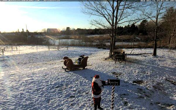 nswebcams's tweet photo. Did you or your children send #Santa a letter? It looks like he got a few in the mail today!! http://t.co/ZxMiCVMpLk http://t.co/Wv8zihITAI