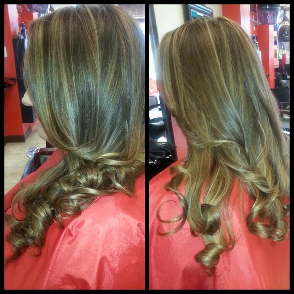 LisaHairStylist's tweet photo. Full foil w/high/lowlights &amp; cut http://t.co/er9WEfkgPI