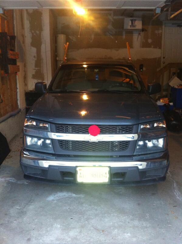 stoboguy99's tweet photo. Would like to thank @DylerFox for the new truck modifications #merrychristmas #rudolph http://t.co/t0OvQQTCdF