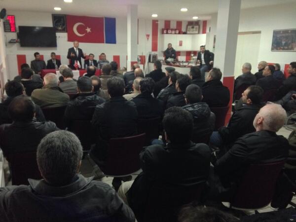 MHP Fransa/Paris'te teşkilatlarımıza konferansım.Yakın ilgilerine teşekkürler.