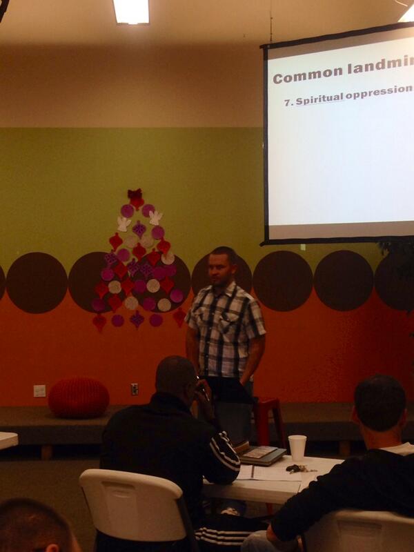 DCPIchurches's tweet photo. @bjbecker06 sharing "Landmines to Avoid" to church planters in Oceanside, CA with DCPI http://t.co/6bGjqh9fKN