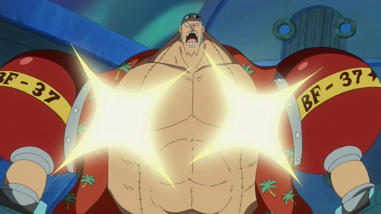 one piece franky nipple lights