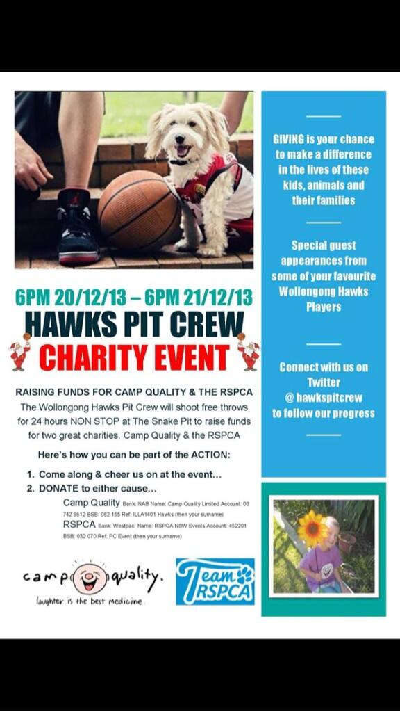 HawksPitCrew's tweet photo. Being ex Hawks, can you help our charity event please @G_erv3 @Antpetrie17 @auryn_macmillan @cbj4real #24Hours http://t.co/ne00JGxKlm