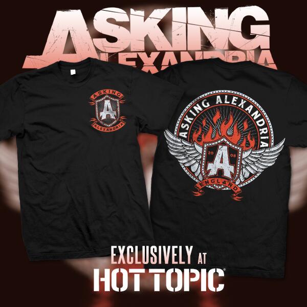 AAofficial's tweet photo. NEW MERCH: Check out this new t-shirt design, exclusively available at @HotTopic stores! http://t.co/lbEuBzIo5d
