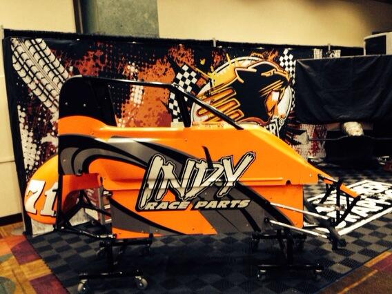 Be sure to visit @panthergraphix to see @haud93 2014 Chili Bowl Midget