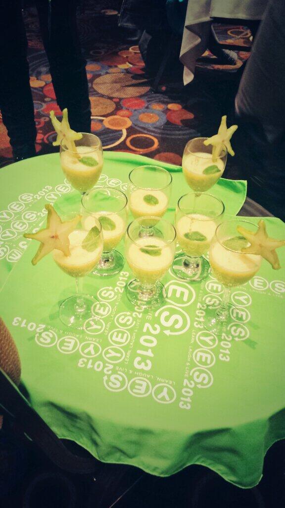 Rejuvenation_13's tweet photo. Challenge #4 #YES2013 smootie making contest, judges gave us a comeback :) #whoo http://t.co/p2q0G8wA1G
