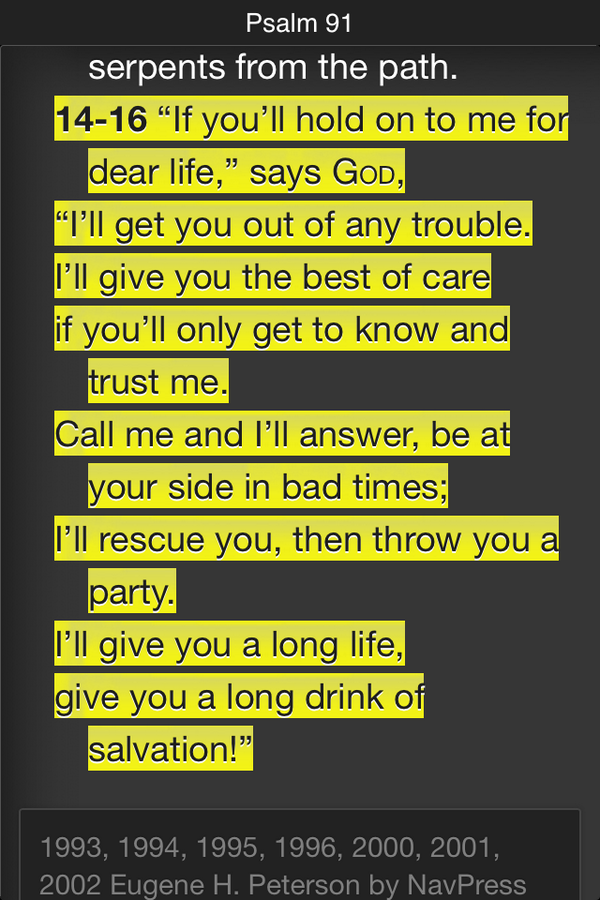 OdoBabss's tweet image. #PSALM91 #MESSAGEVERSION #DEEP 🙌