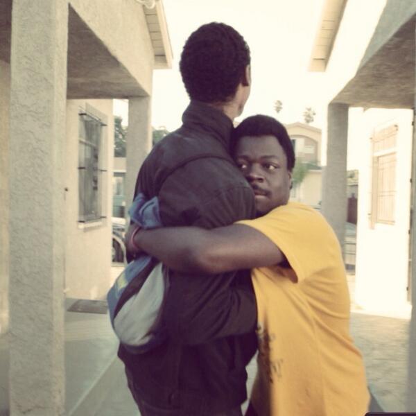 Getting_Out_'s tweet image. Special moment between Mike and Ty. 
 #mike #ty #wegottagetoutofhere #brothers #brotherhood #friendship