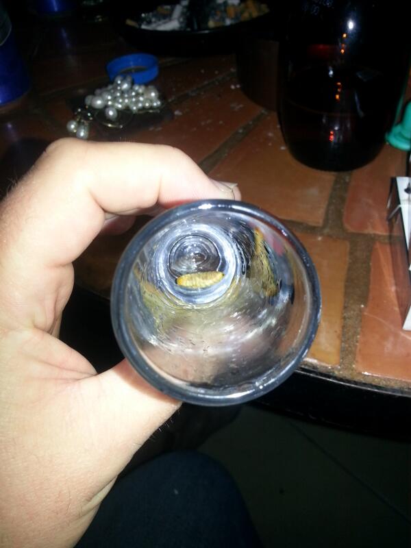 ThirdEyeBrewing's tweet photo. I ate the worm! #Mezcal #mexico with @Mayplata http://t.co/UnKwZHkaJE