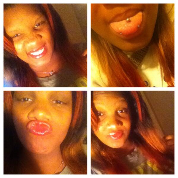 ImJustJayuhh's tweet image. Im ugly I knowww but my new piercings though .... #samedamntime 😏🙊👅