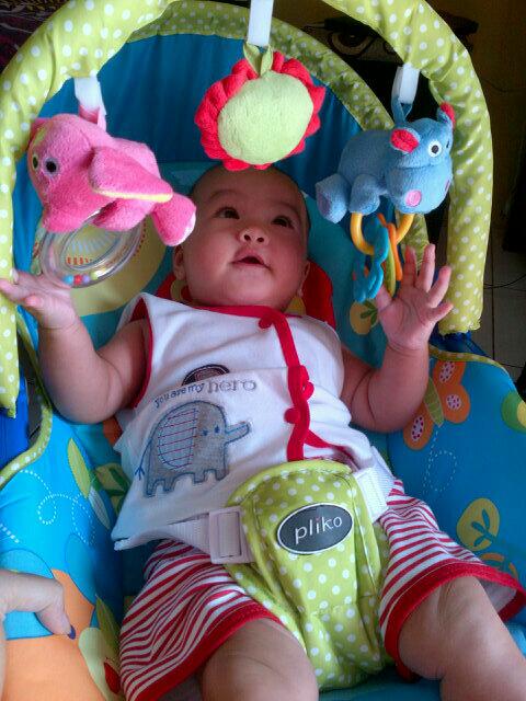 nonechut's tweet image. My ziva playing with her new chair :*