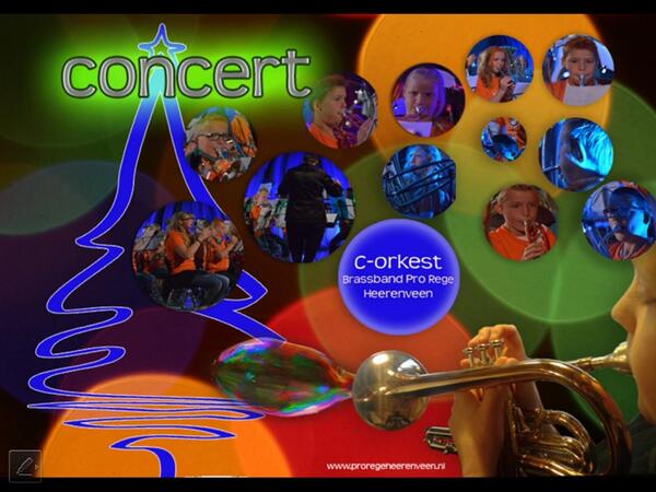 Ons C-orkest geeft vrijdag 20 December een concert!! Wij wensen hen veel plezier en succes!!!