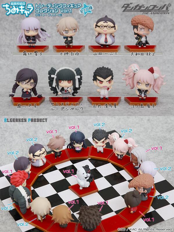 公式 アルジャーノンプロダクト No Twitter おしらせ ダンガンロンパファンミーティング13で初展示となりました 超高校級のちみキャラ トレーディングフィギュアコレクションvol 2 のご案内を近日開始いたします Vol 1同様 集めて並べると 学級裁判の場が甦る