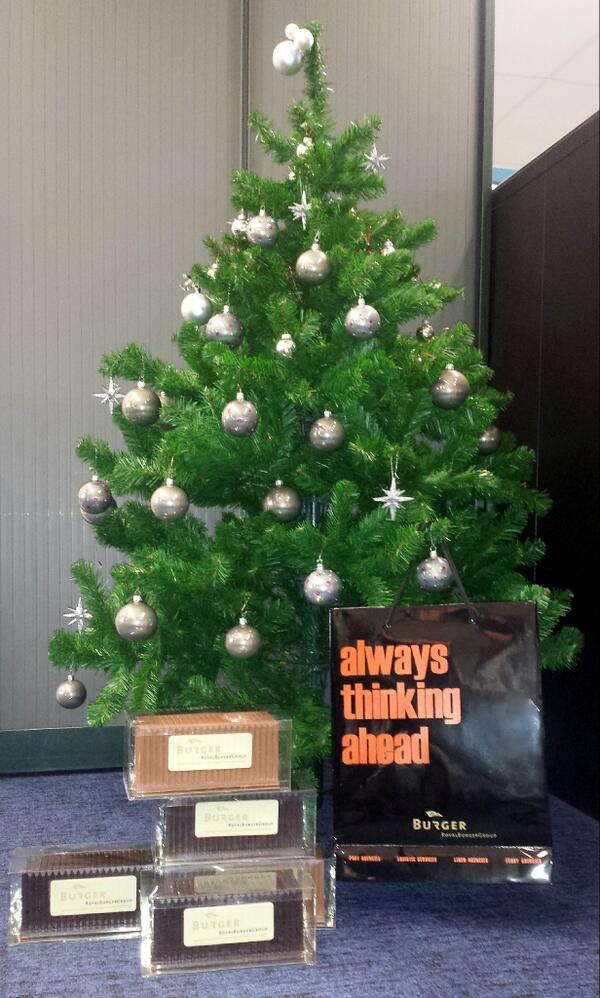 Burger_Group's tweet photo. At our HQ we are ready for the holidays! #alwaysthinkingahead http://t.co/XJKbE4CHto