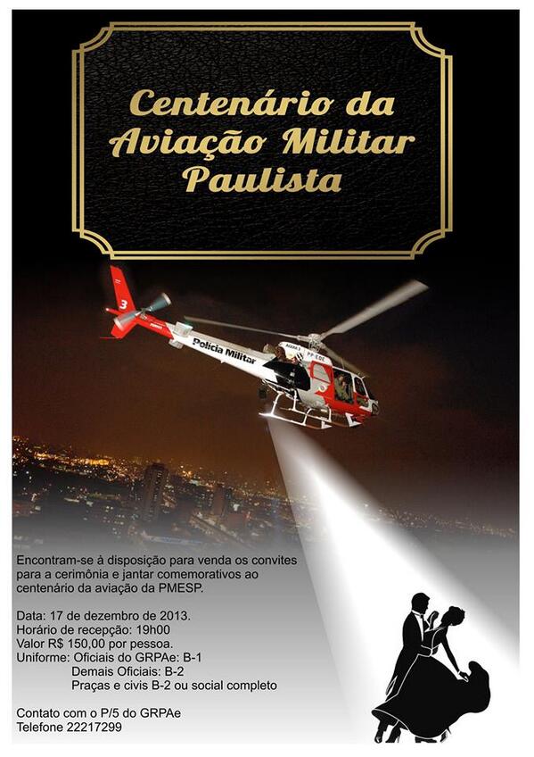 GRPAESP's tweet photo. Maiores informações:
2221-7299 c/ Ten Lara ou Cb PM Edna http://t.co/xlJLEBnf04