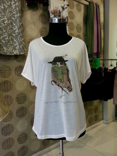 ON DISCOUNT |Kaos Owl |allsize|189k|#naddnasfashion #naddnasteen