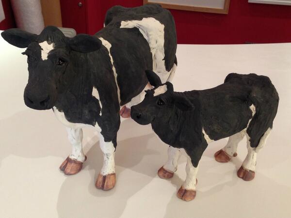 RedLobGallery's tweet photo. Mooooooooo. Udderly spectacular. Now grazing at Red Lobster Gallery. http://t.co/N4e4VN1tzu