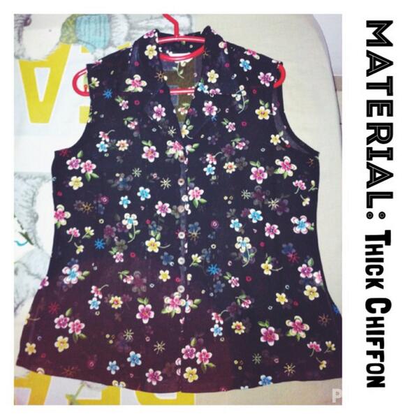 tirshalysa's tweet photo. Premiun Flowery Top @85k mau?:) RT @IkawBieber: @CariProduk baju youcansee / tanktop http://t.co/ZXZXzYRRlo