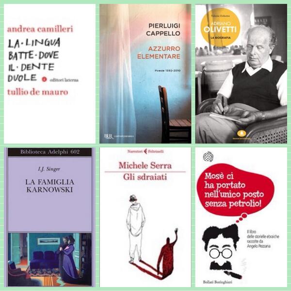 I libri più venduti a #latarantola #udine <a href="/adelphiedizioni/">Adelphi Edizioni</a> <a href="/BUR_Rizzoli/">BUR Rizzoli</a> <a href="/editorilaterza/">Editori Laterza</a> <a href="/feltrinellied/">Feltrinelli Editore</a> <a href="/EdComunita/">Edizioni di Comunità</a>