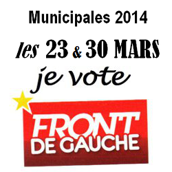 FDG72's tweet photo. #RT Je vote #FDG aux #Municipales #ReseauFDG @candidat2014 @FdGBlogs @Municipale2014 @LePG @CNPCF @EnsembleMvtFdG http://t.co/3kJdO00kE4