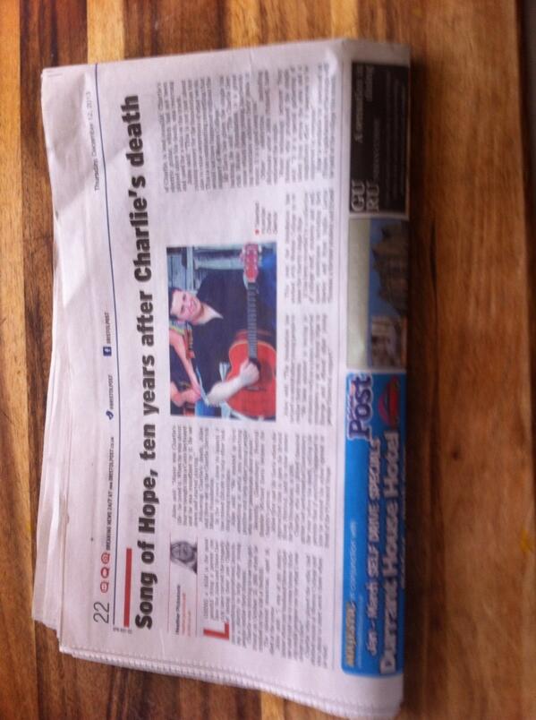 CharlieDMF's tweet image. Thank you Bristol Evening Post ....