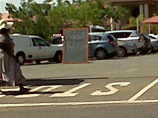 CuMichelle's tweet photo. #Mandela #ANC.  Casbah Pta West. How do u make money out of a tragedy like this. Parking now R200 opp park 'n ride http://t.co/tlyGAZRIU6