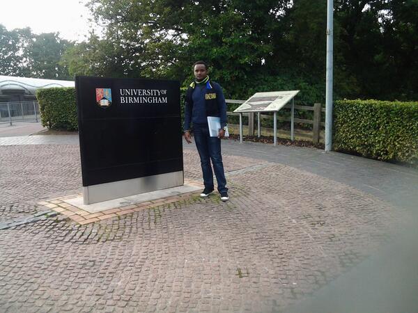 We love keeping in touch with students when they're in the UK - thanks for sending this photo, Adam!