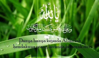 Wallpaper Islami Twitterissa Dan Hanya Kepada Allah Lah