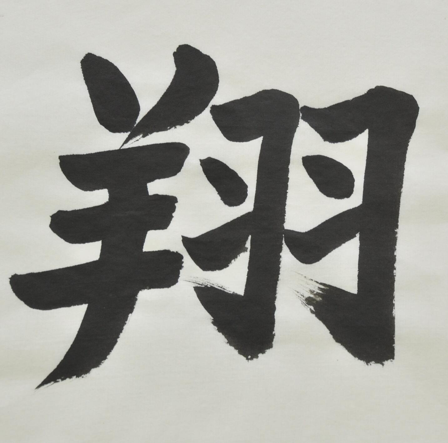 大村秀章 今年の漢字一文字の 翔 です 私の字です Http T Co X2m5l7wlqm Twitter