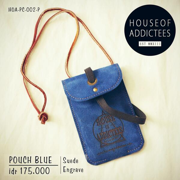 HouseAddictees's tweet photo. Lindungi smartphone keren kalian dengan "Pouch Blue" | IDR 175.000 | Order: 081212536660/2933620A. http://t.co/aqN9o5wrC5