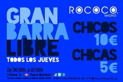 linkonbalon's tweet photo. ROCOCO BARRA LIBRE http://t.co/z8yYhBvVQj