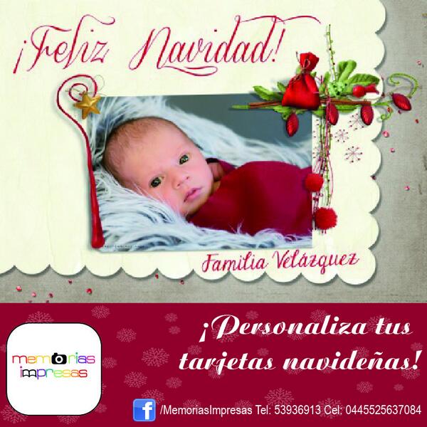 ¡En esta Navidad #MemoriasImpresas personaliza tus tarjetas postales! @SateliteSuena @satelucos @LosSatelucos
