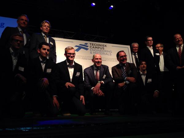 Techniekcampus gelanceerd. Namens o.a. HOV IJmond : Ton Wijker