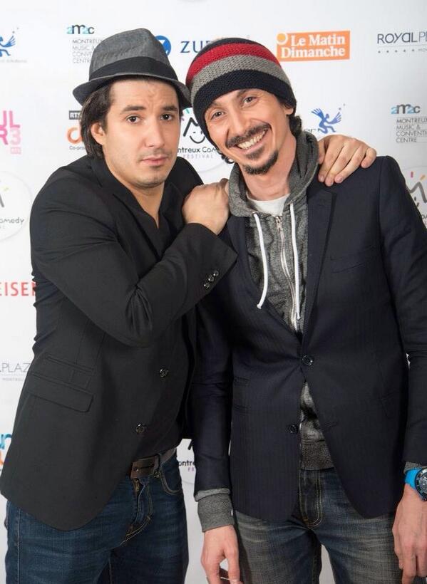 Ils sont pas mignons <a href="/JeremyFerrari/">Jeremy Ferrari</a> et <a href="/tsamere/">Thabani A Samere</a>  ;)