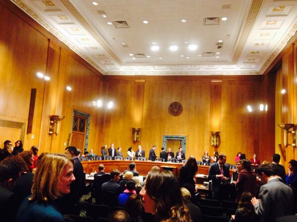 ktullymcmanus's tweet image. Senate Finance has turned into a giant networking sesh for healthcare people while the Senators are voting #docfix