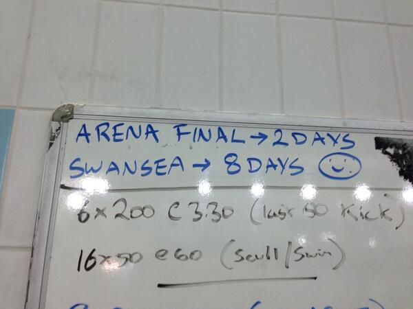WrexhamSC's tweet image. Be ready swimmers. Stay focused. Support each other. Enjoy swimming fast. #timetocashin