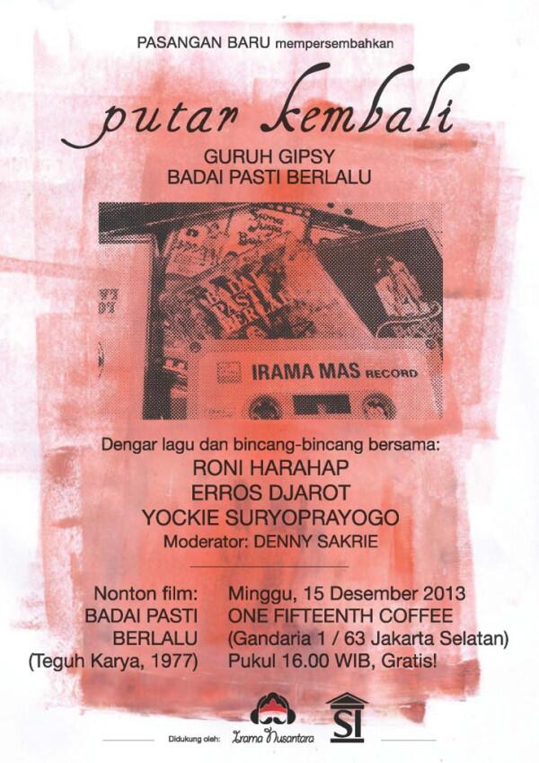 IramaNusantara's tweet photo. Wajib hadir nih teramat nih! Gratis pula yuks. http://t.co/95pOOmVJ0p