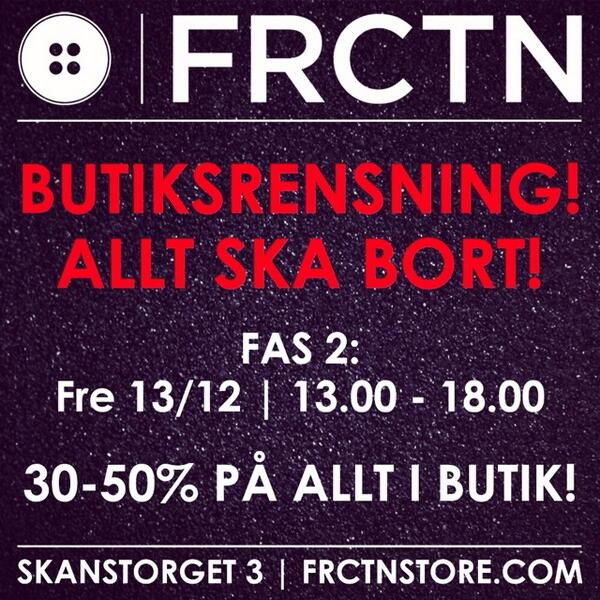 FRCTN Store tweet media