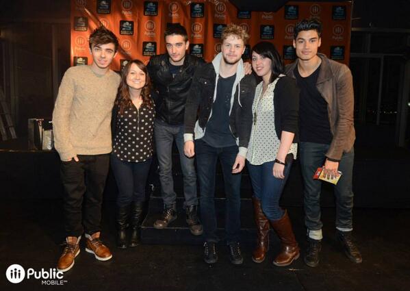 @thewanted thanks 4 making my daughter @MissMiniMel & her friend @mccabbages very happy, they drove 7 hours 2 see u:)